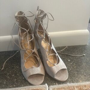 Vince Camuto lace up heels